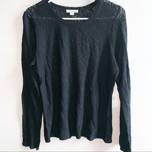 Erin London black lace top 🌸🖤🌸❣️